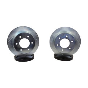 Ford Bronco Brake Rotors (2) - Rear - Baer Brakes - Claw Performance Rear Slot/Zinc - `21-`25